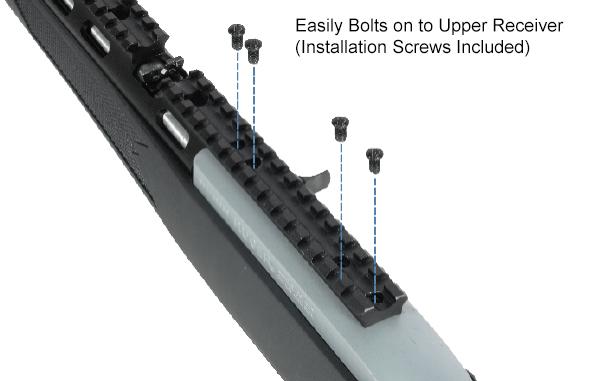UTG Ruger 10/22 Tactical Scout Picatinny-Montage MNT-R22SS26