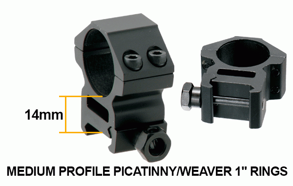 UTG Hunter Classic 4x32 Zielfernrohr SCP-U432FW