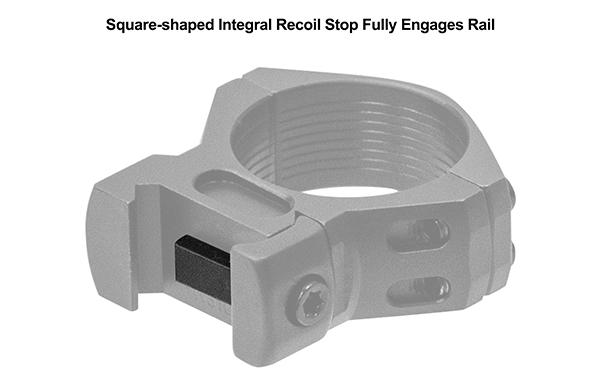 UTG RSW3104 Stahl Picatinny Montageringe