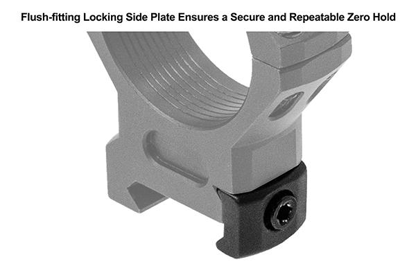 UTG 34mm Stahl Picatinny Montageringe RSW4104