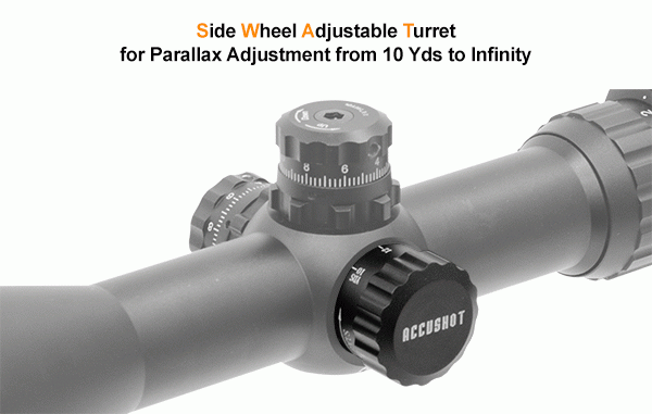 UTG Accushot G4 Series 4-16x56 Zielfernrohr SCP3-UG4165G4
