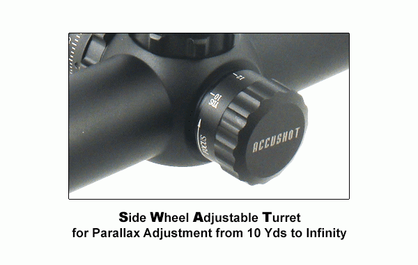 UTG Accushot Premium 4-16x56 Zielfernrohr SCP3-UG4165AOIEW