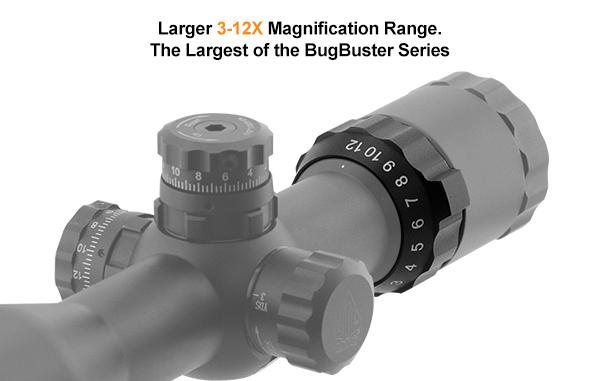 UTG Bugbuster 3-12x32 Zielfernrohr SCP-M312AOWQ