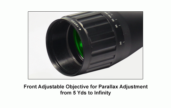 UTG Hunter 4-16x50 Zielfernrohr SCP-U4165AOIEW