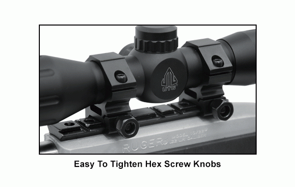 UTG Hunter Classic 4x32 Zielfernrohr SCP-432M1