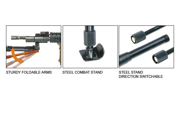 UTG Universal Zweibein mit Metallfüßen TL-BP28XST