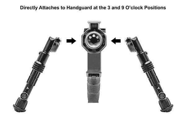 UTG Recon Flex Zweibein für KeyMod TL-BPDK01