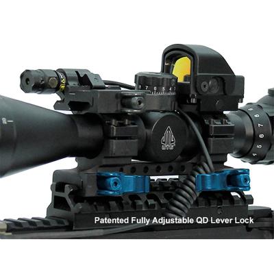 UTG 25mm/1" MAXIMUM STRENGTH Integral QD Blockmontage M1B56100R2