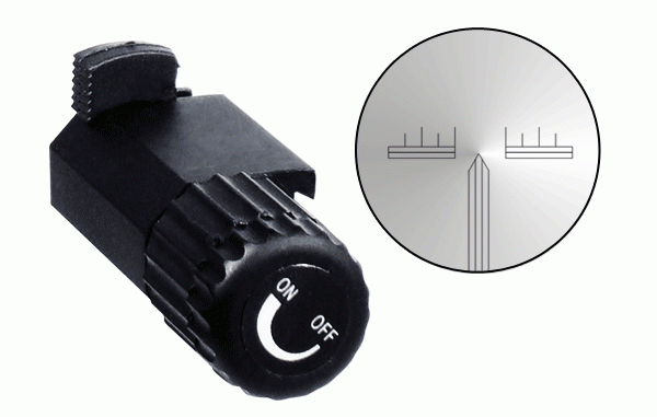 UTG Externe Absehenbeleuchtung für UTG T28 und Hensoldt Zielfernrohre LT-T28G3-A