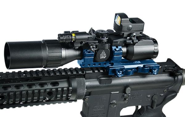 UTG 25mm/1" MAXIMUM STRENGTH Integral QD Blockmontage mit Offsetversatz M1S35070R2