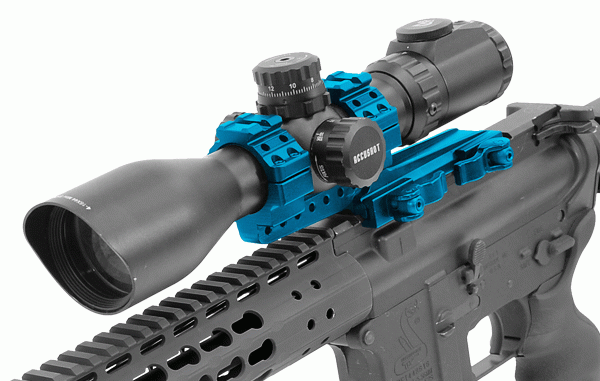 UTG 30mm MAXIMUM STRENGTH Integral QD Blockmontage mit Offsetversatz M3S40070R2