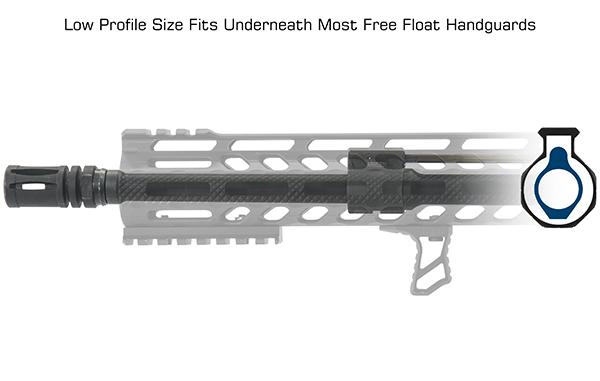 UTG AR-15 Micro-Gasabnahme für 0,75"/19,1mm Laudruchmesser MNT-ARMGB01