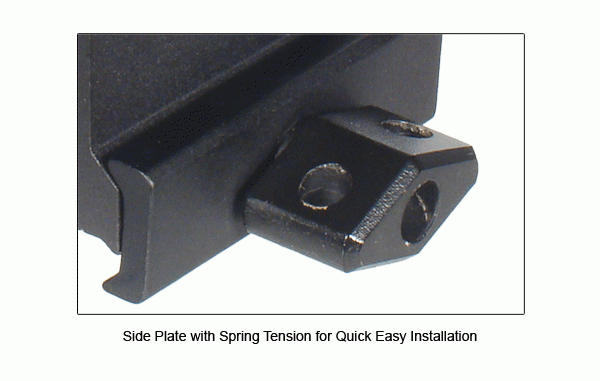 UTG Universal Picatinny Montageschienenerhöhung 30mm lang MNT-RS05S2
