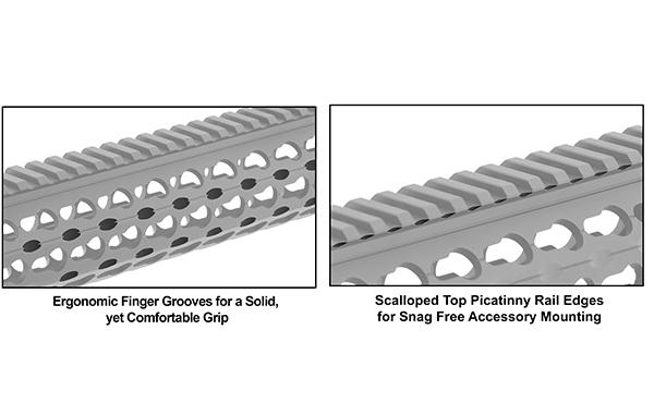 UTG PRO M-LOK Super Slim Vorderschaft für Ruger Precision Rifle MTU041SSK