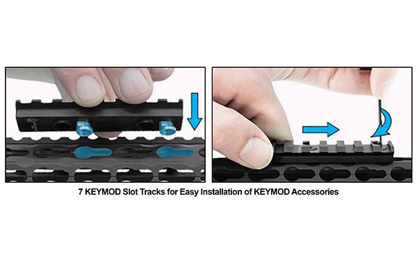 UTG PRO M-LOK Super Slim Vorderschaft für Ruger Precision Rifle MTU041SSK