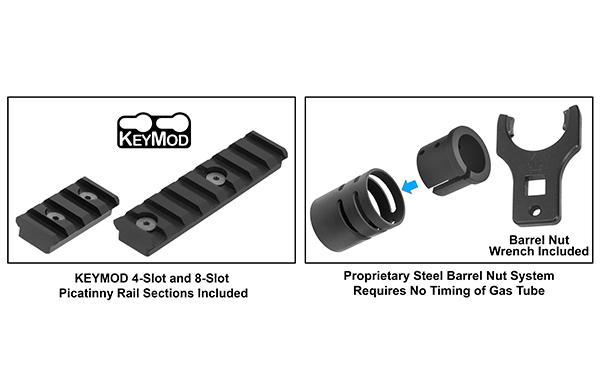 UTG PRO M-LOK Super Slim Vorderschaft für Ruger Precision Rifle MTU041SSK