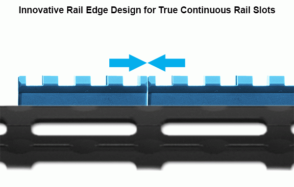 UTG PRO Picatinny-Schiene für M-LOK MTURS09S