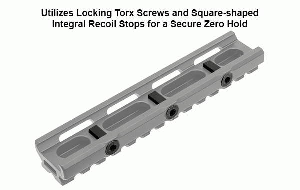 UTG Super Slim Picatinny Montageschienenerhöhung 140mm lang MT-RSX5L