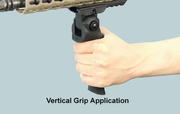 UTG Apache All-In-One Vordergriff, anklappbar RB-FGRP180B