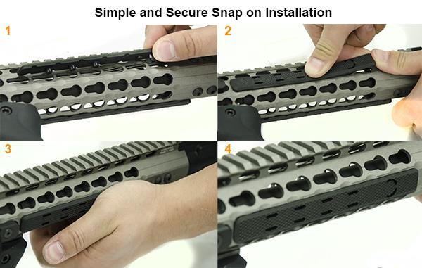 UTG 7 Abdeckungen für KeyMod RB-HP25B