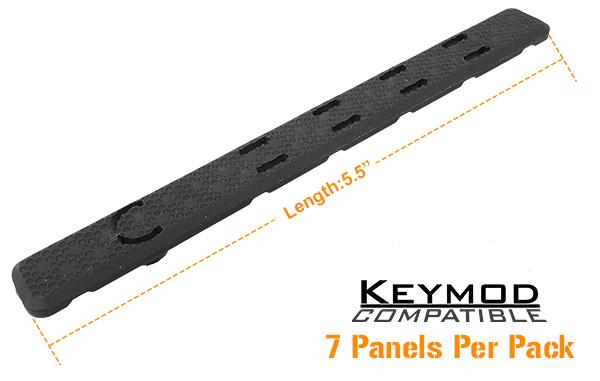 UTG 7 Abdeckungen für KeyMod RB-HP25B