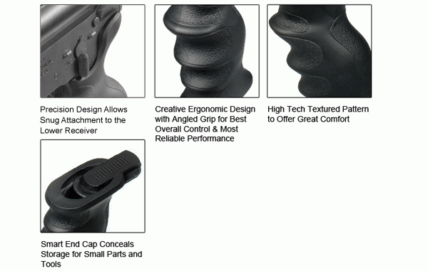 UTG PRO Pistolengriff für AR-15 RB-TPG172B