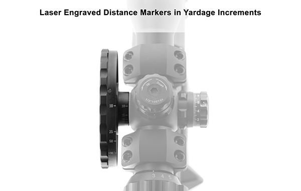 UTG Parallaxenausgleich Einstellrad für Bugbuster-Serie SCP-SW080BB