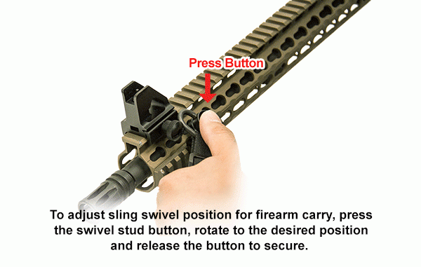 UTG Picatinny-Adapter für QD-Tragegurtöse mit 45 Grad Offsetversatz TL-SWPM01