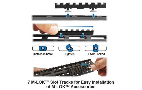 UTG Pro M-LOK Vorderschaft für AR-10