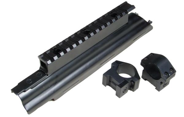 UTG AK47 Kalaschnikov Cover Picatinny-Montage mit 25mm/1" Montageringen