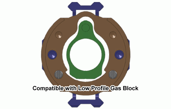 UTG Pro Free Float 4-fach Picatinny Vorderschaft für AR-15