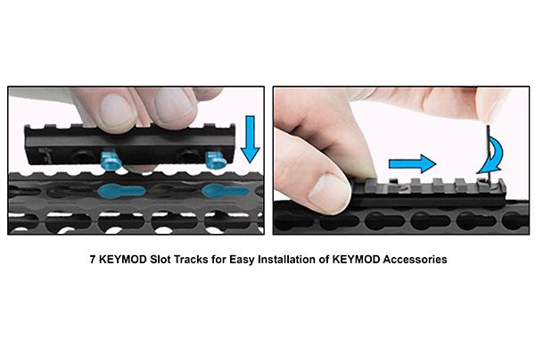UTG Pro Super Slim Carbine Drop-In Vorderschaft für AR-15