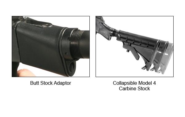 UTG PRO AR-15 U6 Schiebeschaft für AK-Modelle