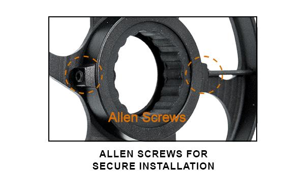 UTG Parallaxenausgleich Einstellrad für Accushot-Serie (mit integrierter Libelle)