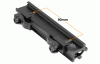 UTG Universal 140mm QD 2-fach Winkelmontage MAD13140
